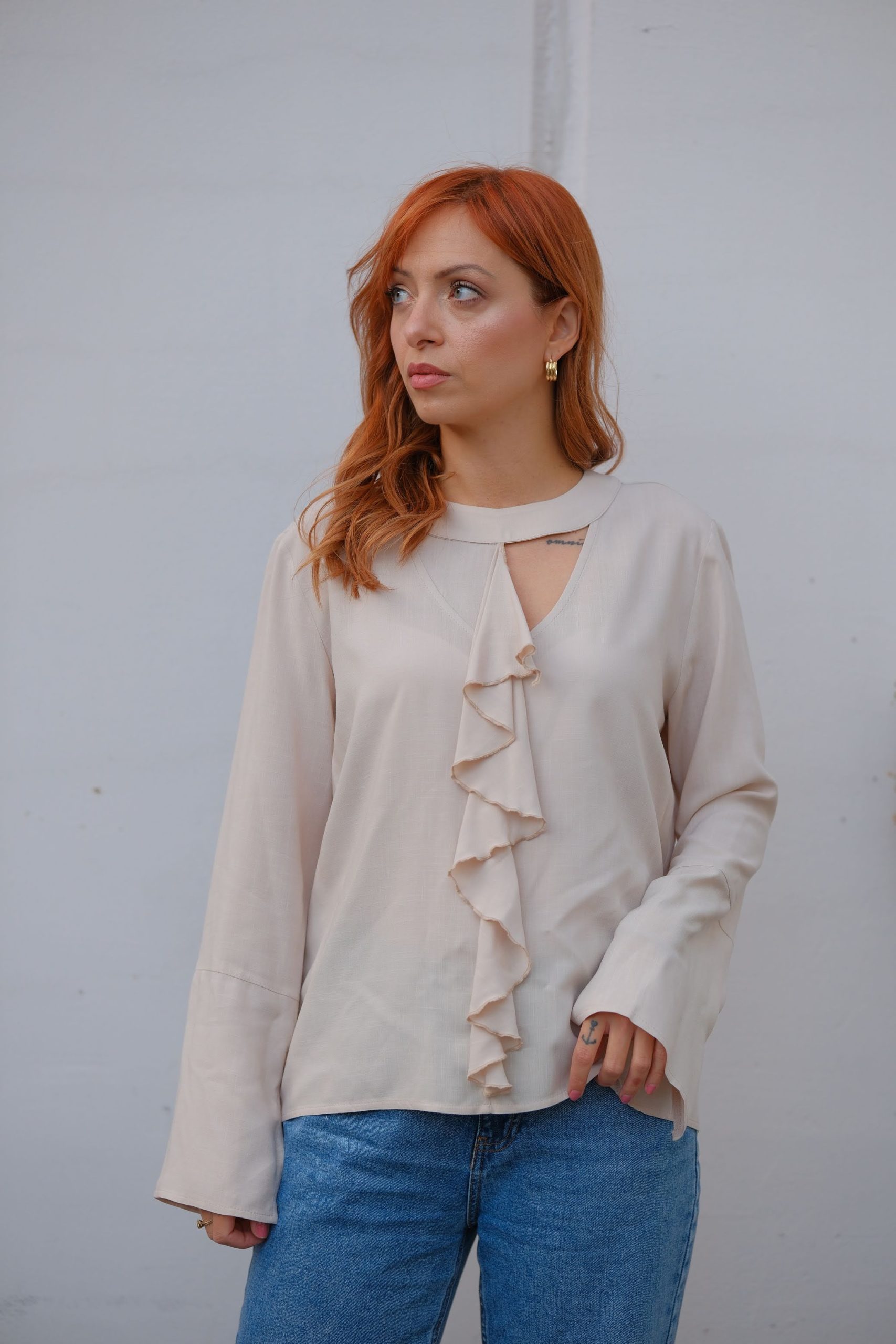 Ženska bluza sa karnerom