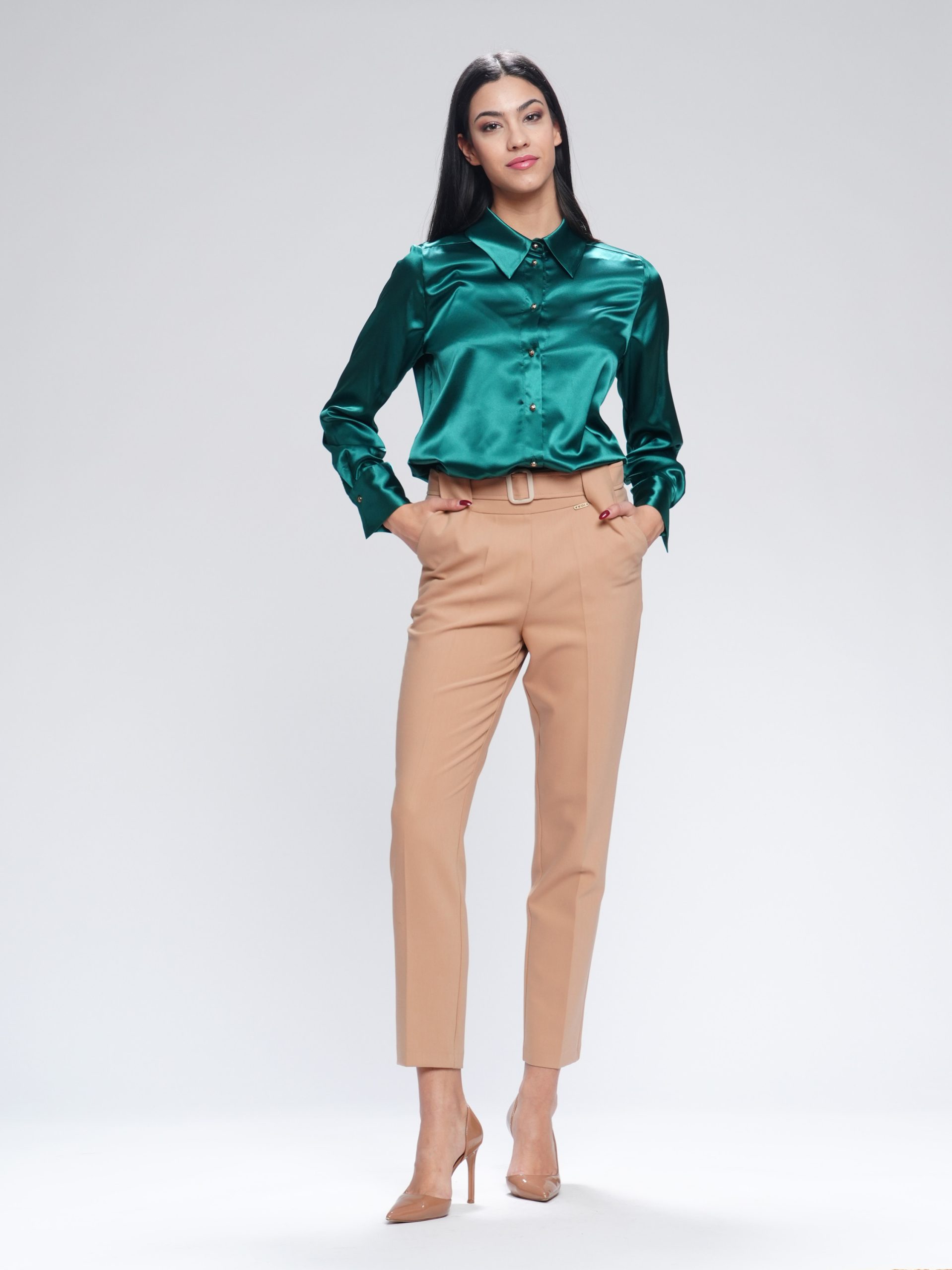 Ženska košulja od satena