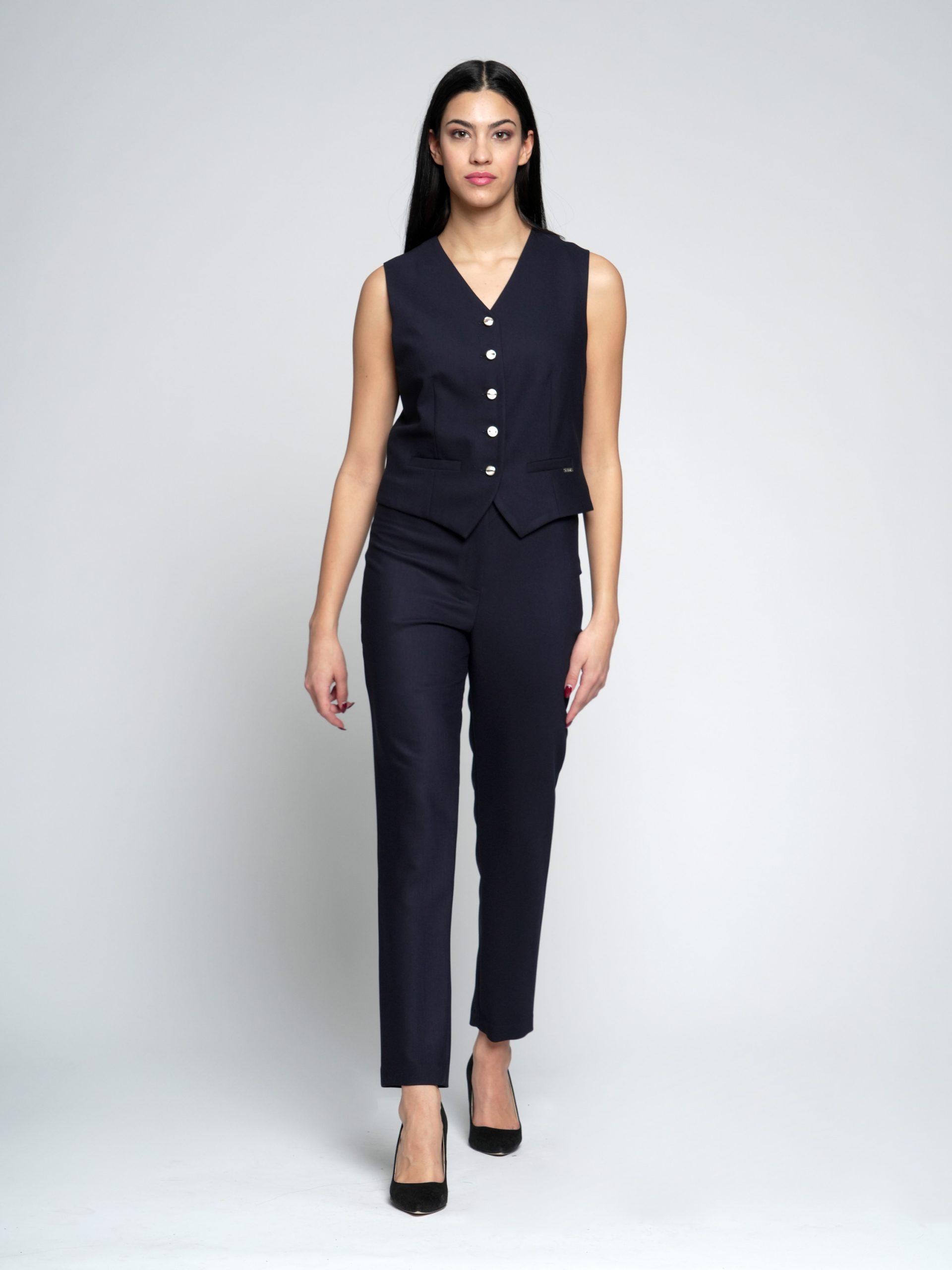 Ženski kratak prsluk