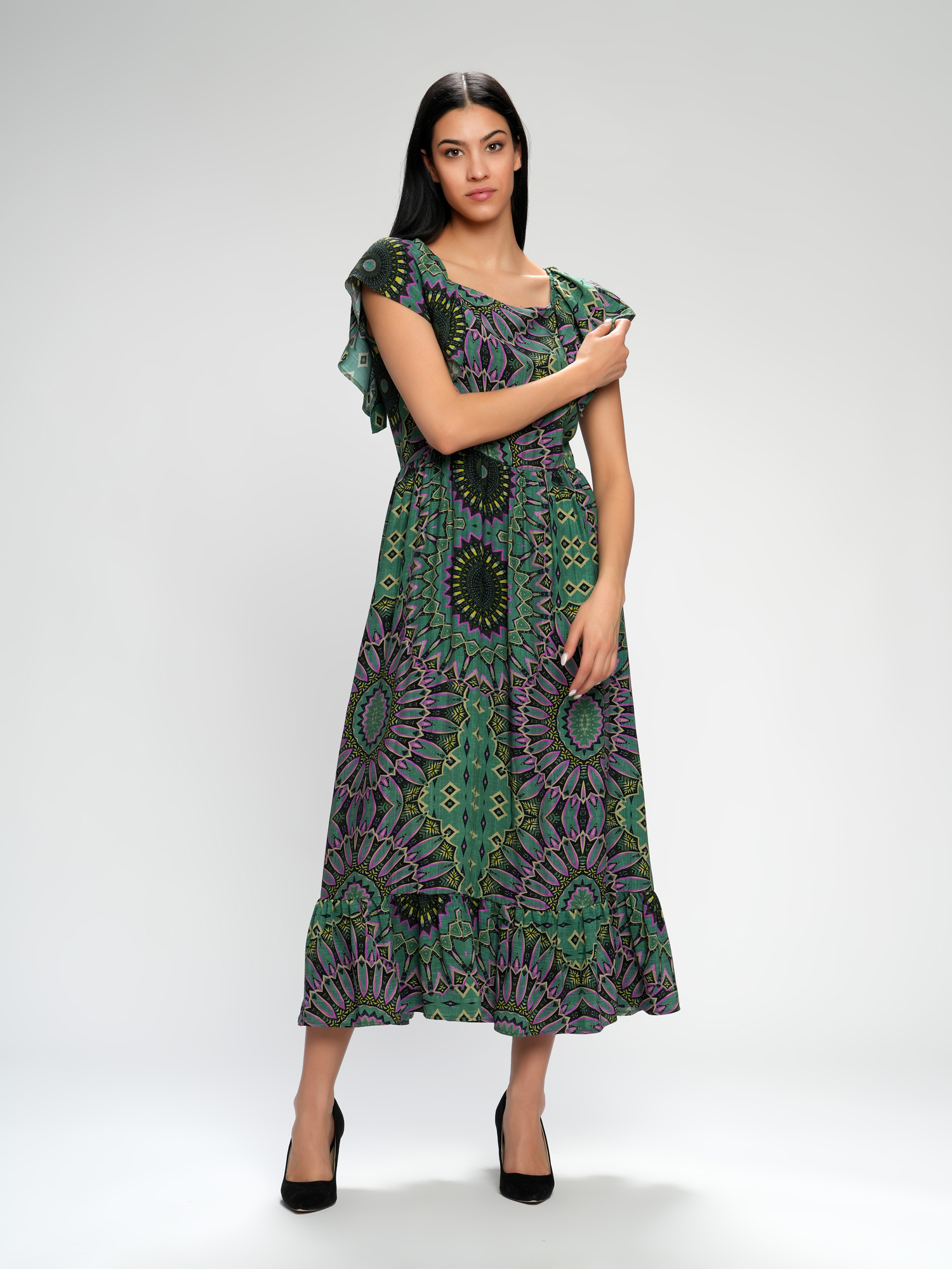 Lepršava haljina od viskoze