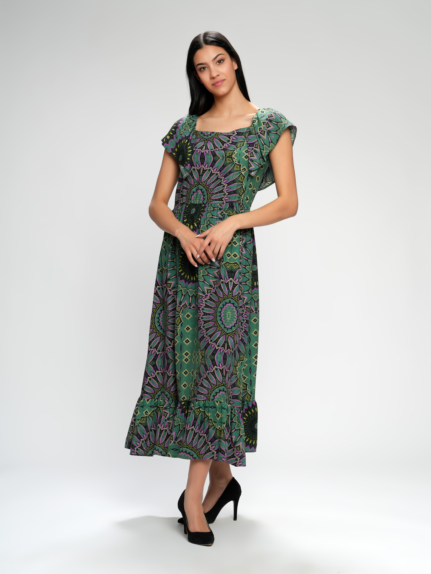 Lepršava haljina od viskoze